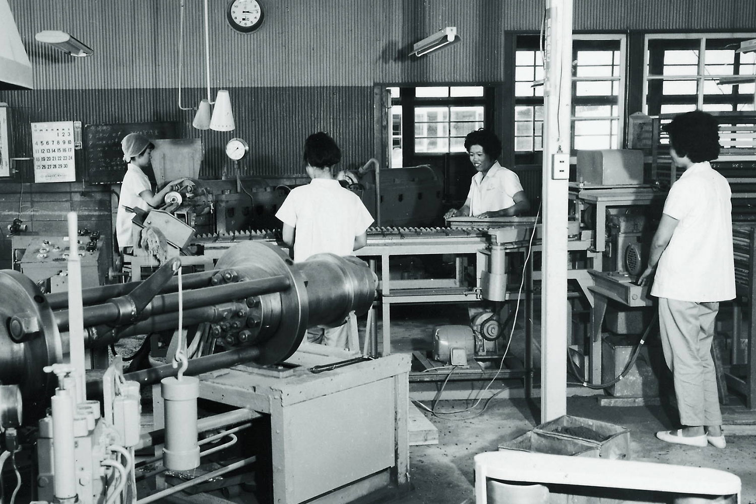 Manufacturing process in the 60s