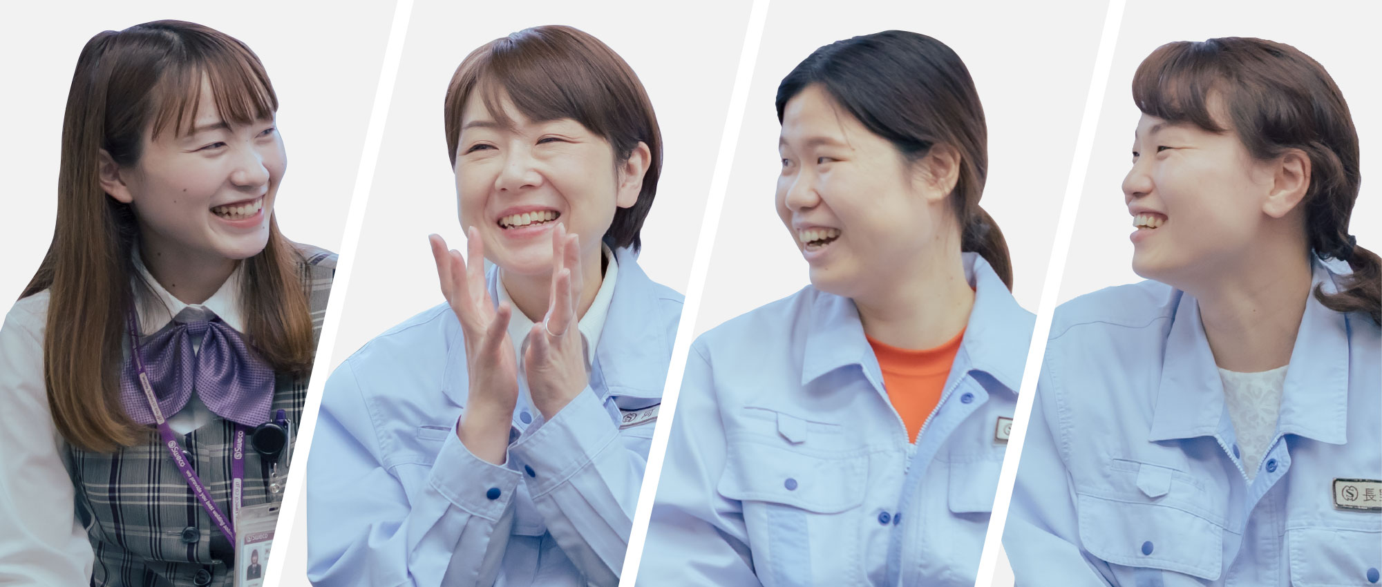 女性の視点から、四国溶材で働くことについて話しました