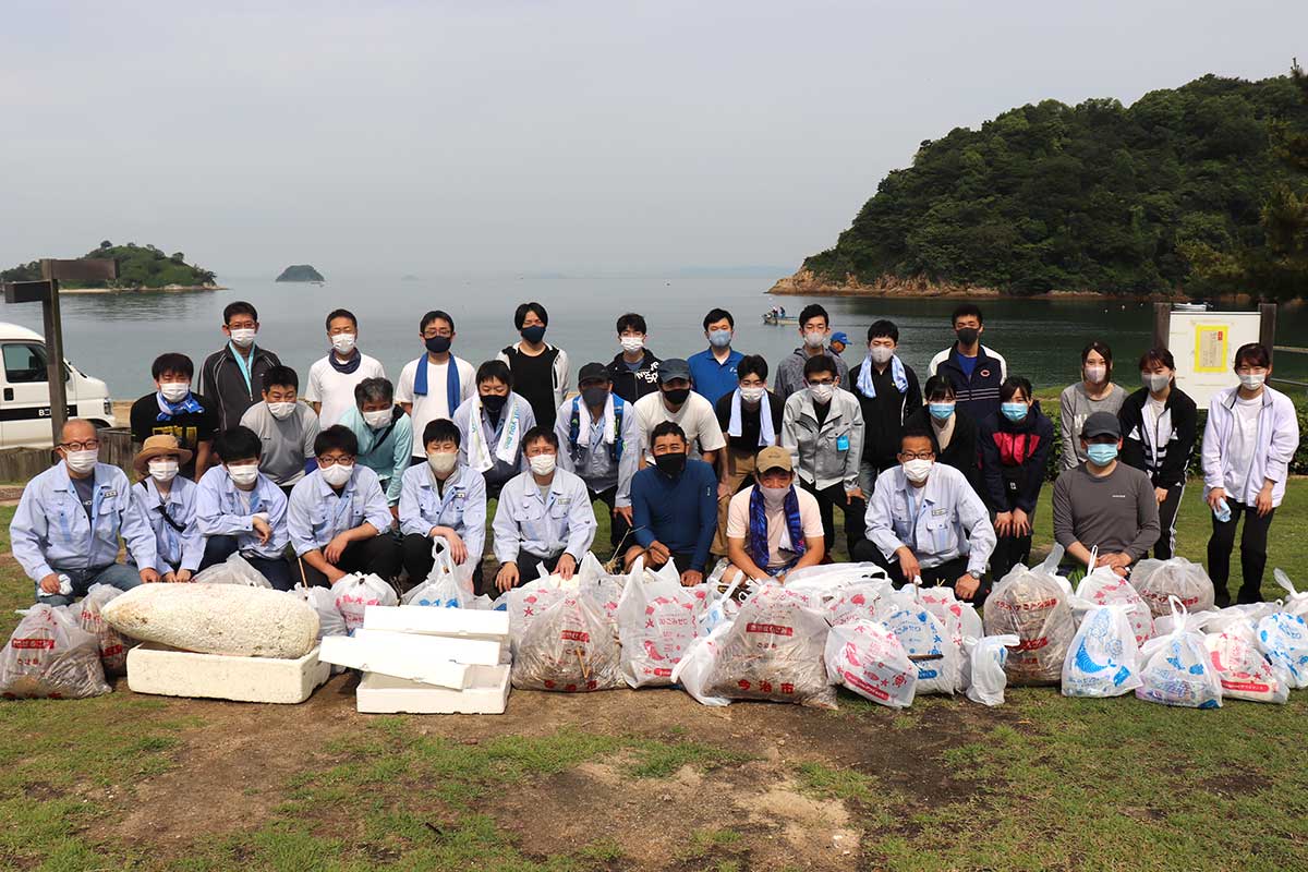 日本財団「海ごみゼロウィーク」海岸清掃